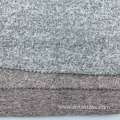95%poly 5%span tweed jersey knitted fabric